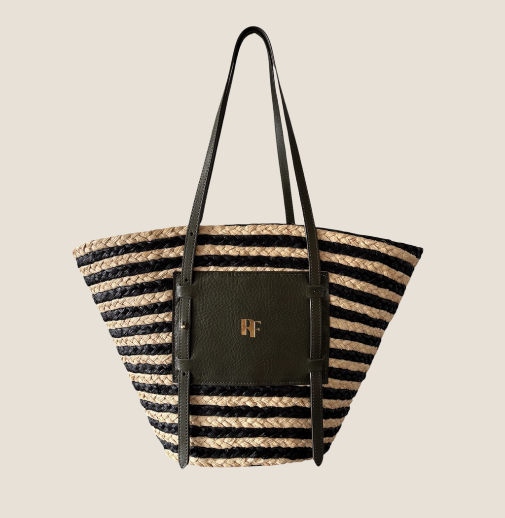 Manify Tote 【Border&Khaki】