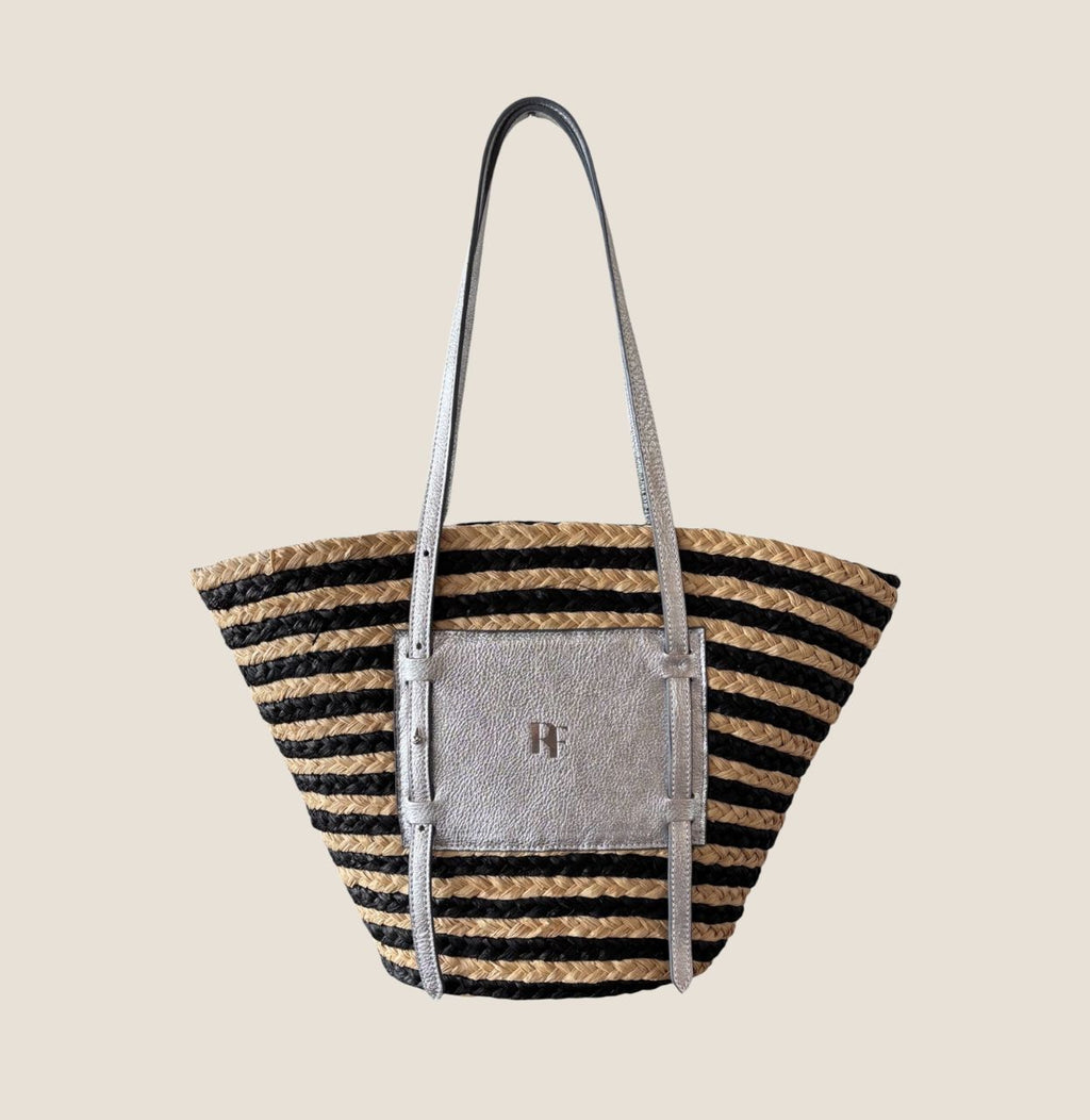 Manify Tote 【Border&Silver】