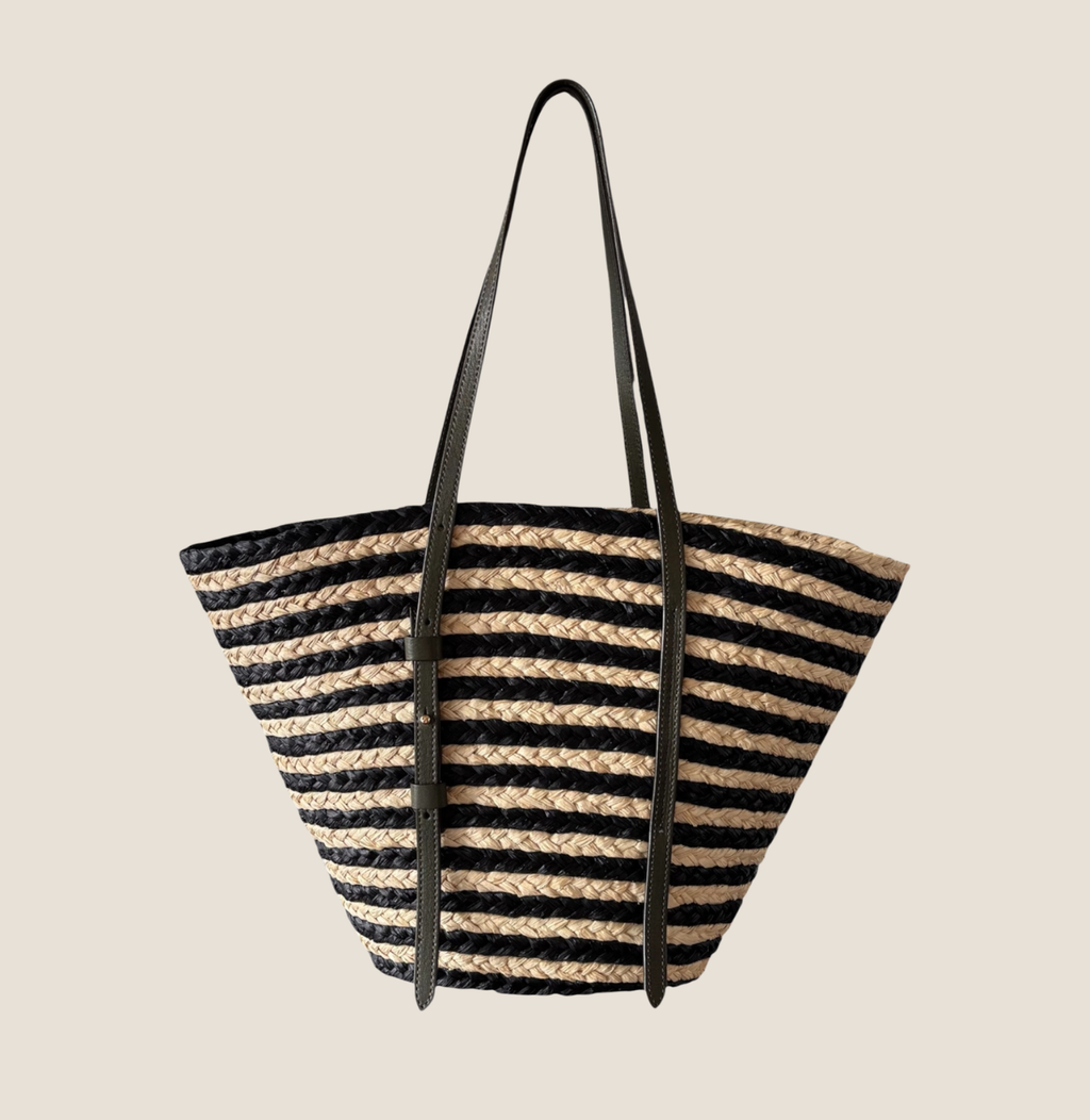 Manify Tote 【Border&Khaki】