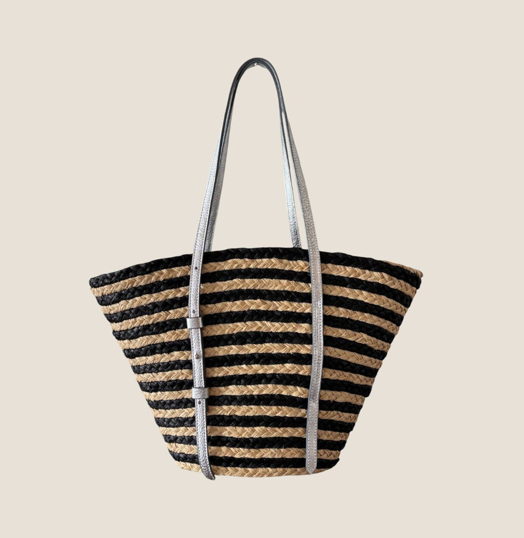 Manify Tote 【Border&Silver】