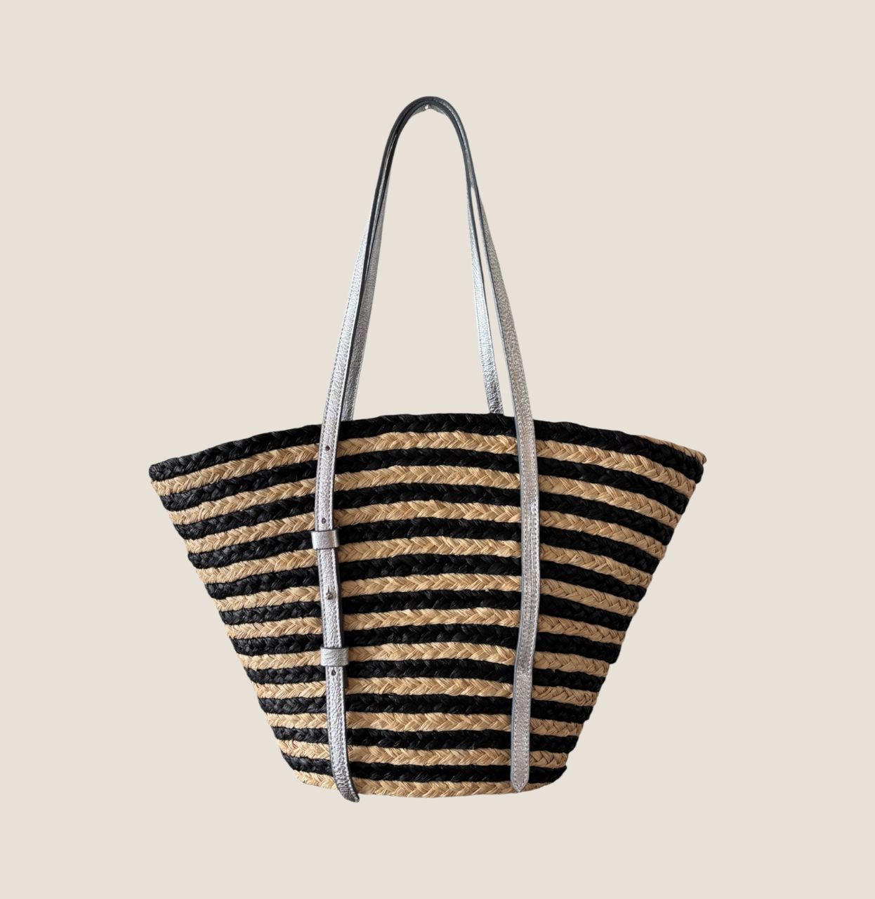 Manify Tote 【Border&Silver】