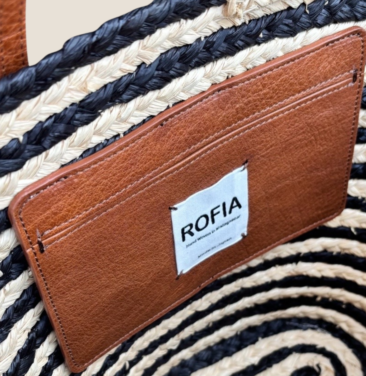 Manify Tote 【Border&Brown】