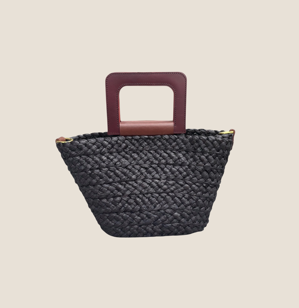 Api Rofia MADAGASCAR MINI【BLACK x BORDEAUX】 – ROFIA
