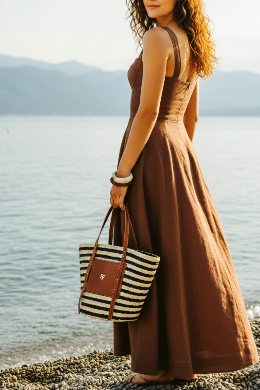 Manify Tote 【Border&Brown】