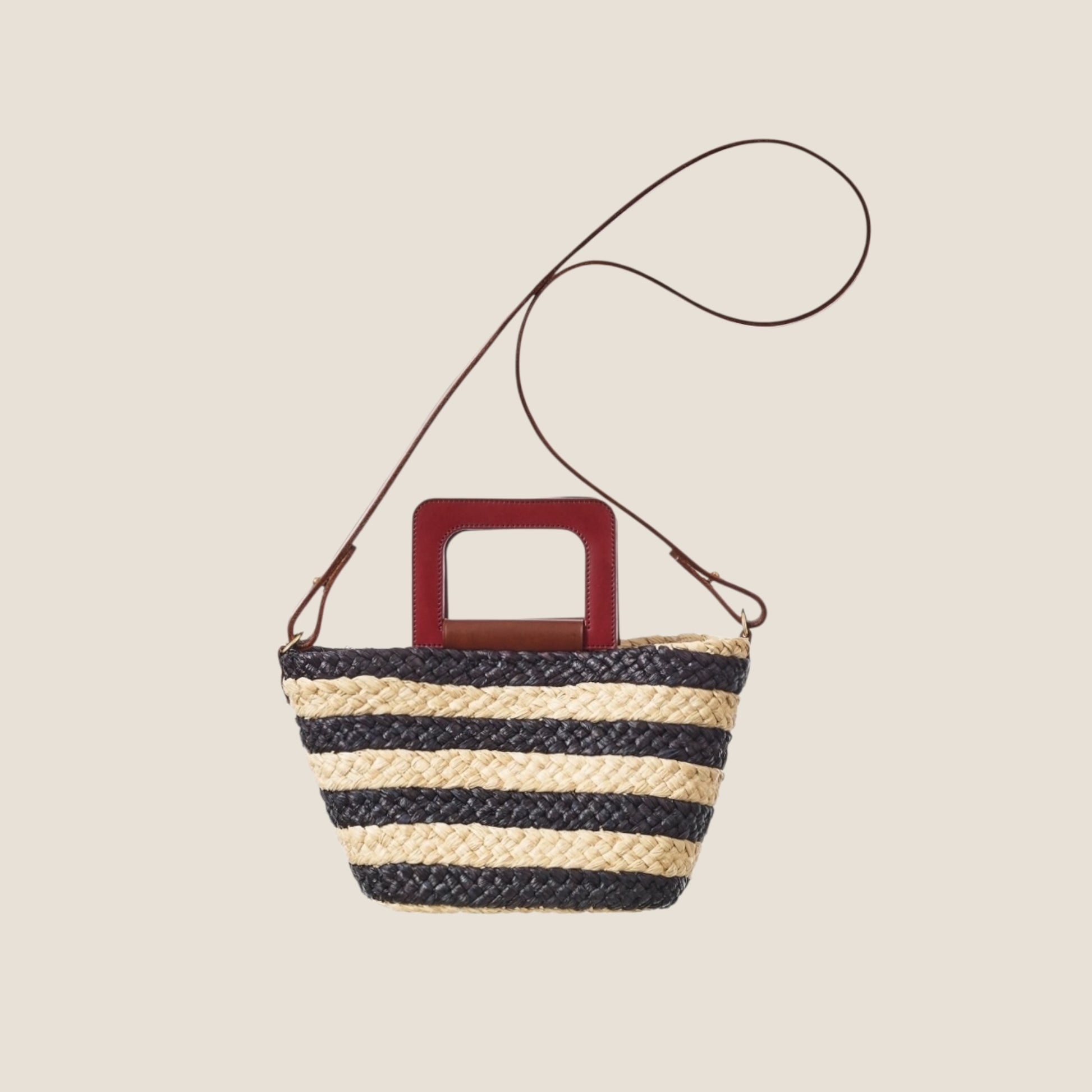 Madagascar mini 【STRIPE & BORDEAUX】